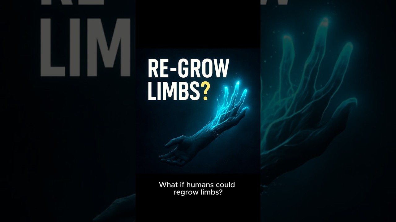 What If Humans Could Regrow Limbs? 🦿🧠