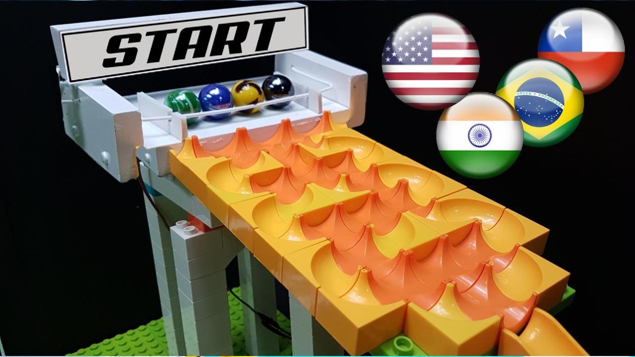 🇺🇸 Marble World Cup! 16 Nations, 7 Funnels and Only One Champion! 🔥