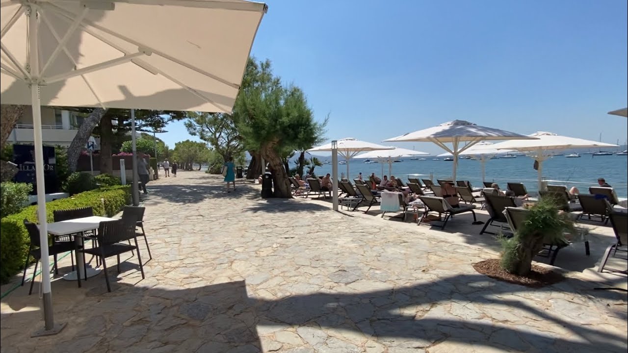 Port de Pollença 💕 Top 💕 Mega Strandpromenade 😎 Beach Walk ☀️ Mallorca 2021