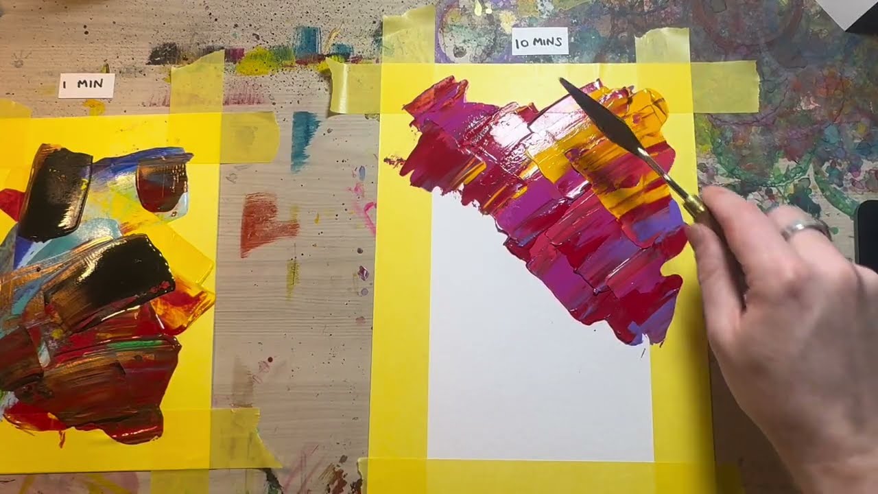 Painting, But I Only Have 10 Seconds... I Wasn't Ready