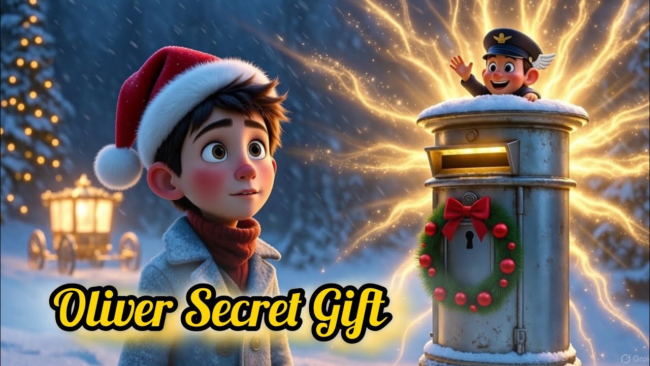 आधी रात के पोस्टबॉक्स का रहस्य! 📮✨ | Oliver का सबसे बड़ा चमत्कार | Christmas Story for Kids