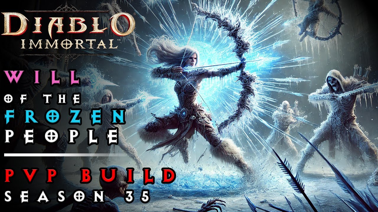 Diablo Immortal: (PvP) Will of the Frozen People Demon Hunter Build - Season 35 (2025)
