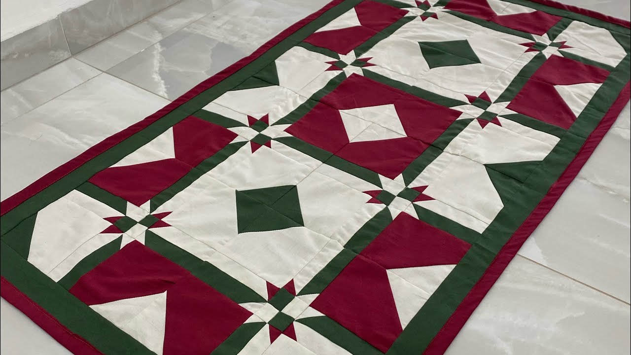 Вы не поверите, что это так просто и сделать этот ковер, Рождественская тема 🎄