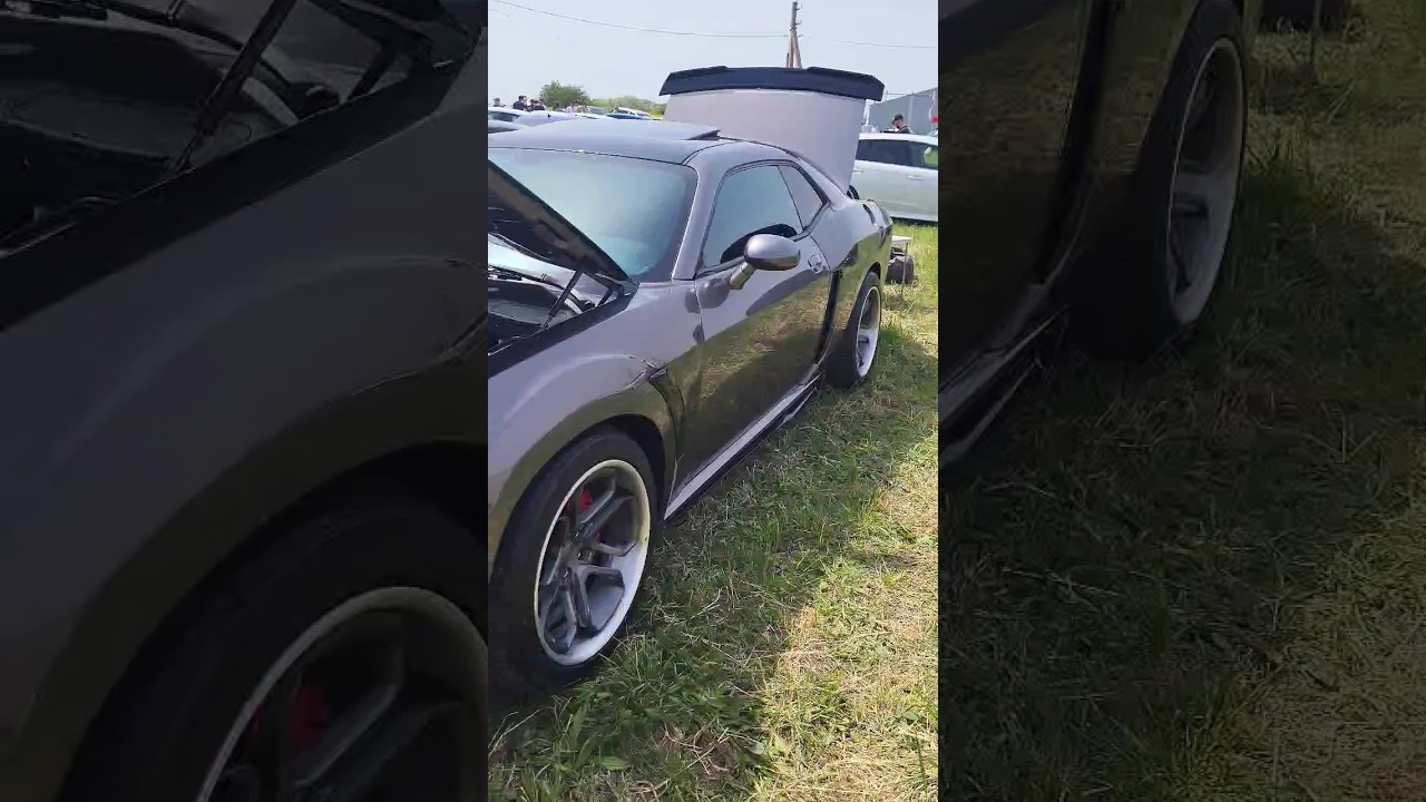 Классный проект Доджа Челленджера на Автофестивале в Краснодаре #dodge #car #custom #automobile #top