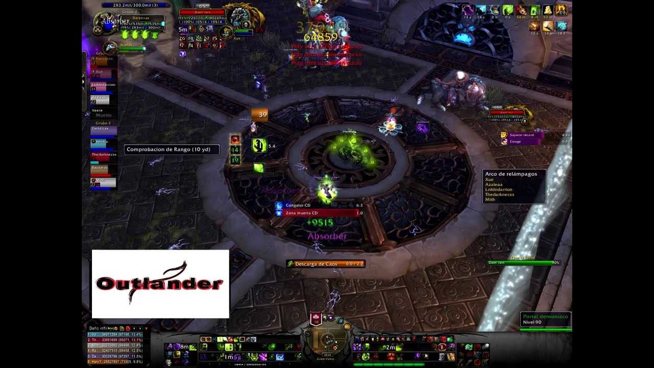 Outlander vs. Iron Qon 10NM (Warlock POV) (Video Comentado)