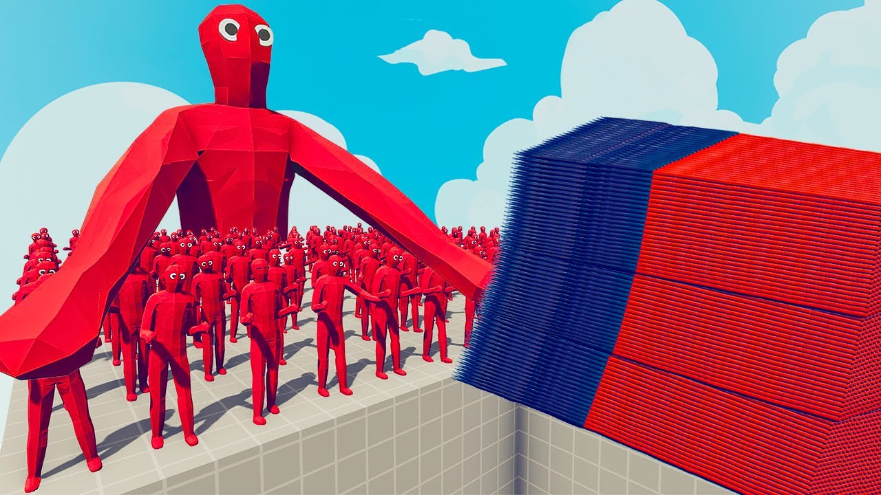 200x FIRE ZOMBIES + 1x GIANT vs EVERY GOD - Totally Accurate Battle Simulator TABS