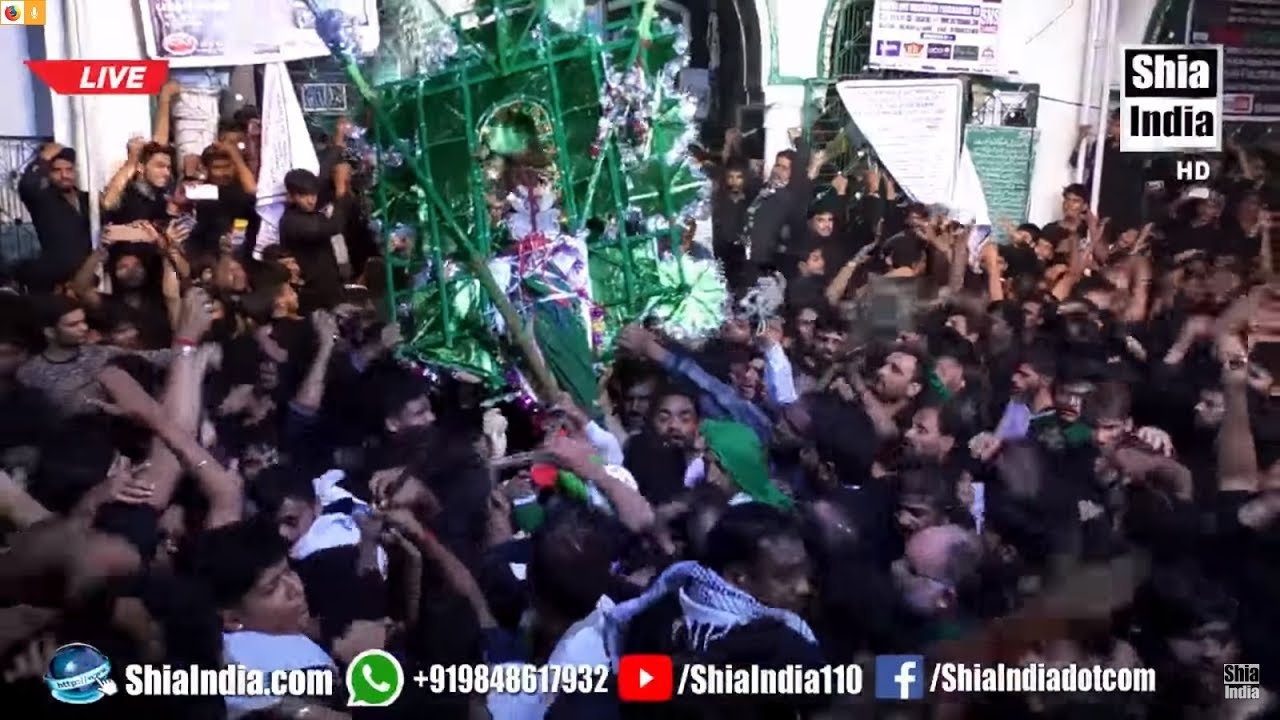 2nd Safar Maqsoos Matam of All Anjumans & Alam Procession of Qila Golconda 1440-2018