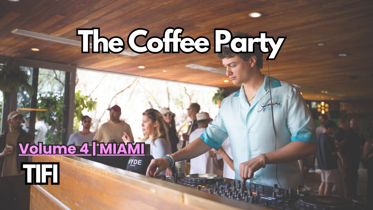 Tifi | Morning Afro House Set In Miami | The Coffee Party: Volume 4