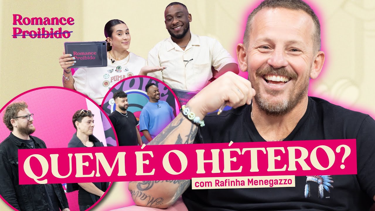 QUEM É O HÉTERO? (com Rafinha Menegazzo) | Romance Proibido | ATL TV
