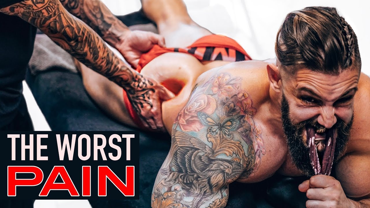 The WORST PAIN I've Felt! | FIXING LOWER BACK PAIN w/ Trigger Point Massage | Lex Fitness