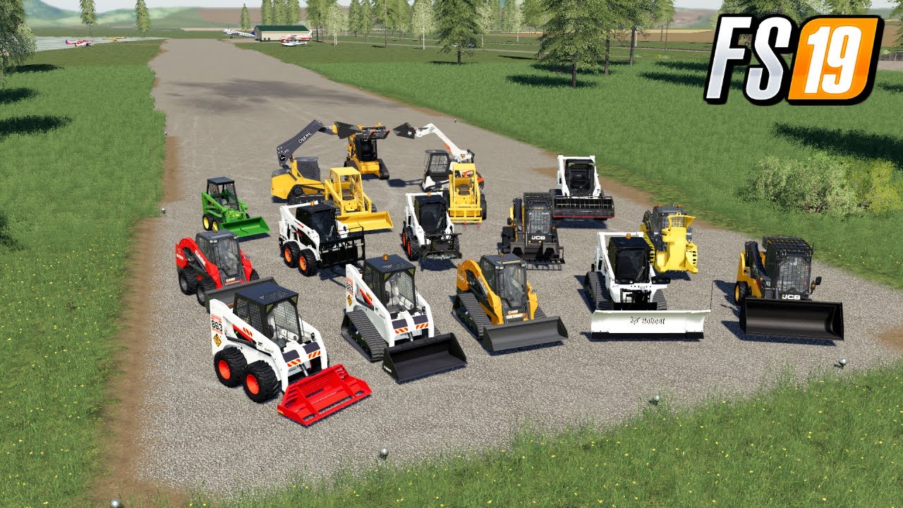 FS19 🚧 BEST SKID STEER LOADERS 🚧 FARMING SIMULATOR MEMORIES