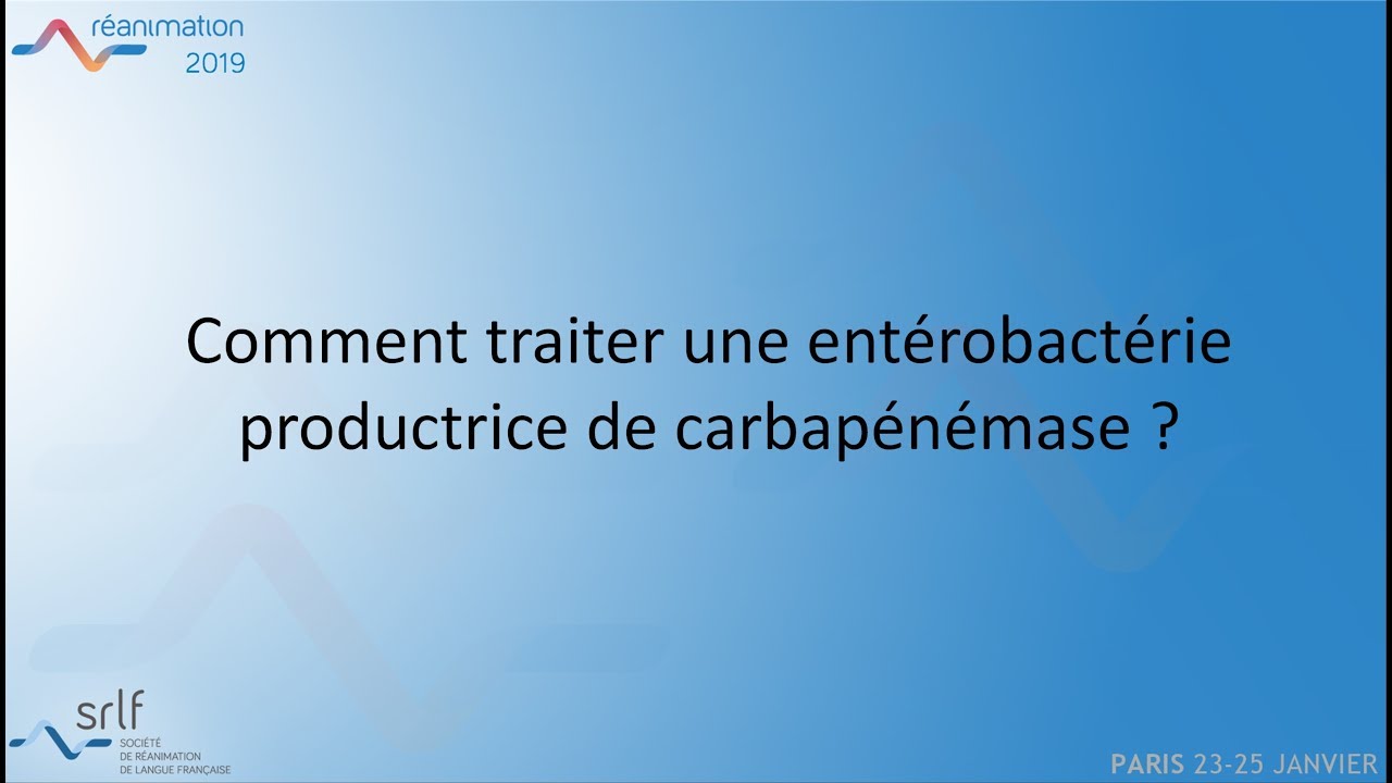 Optimiser l'antibiothérapie des infections graves J.-R. ZAHAR #REANIMATION2019