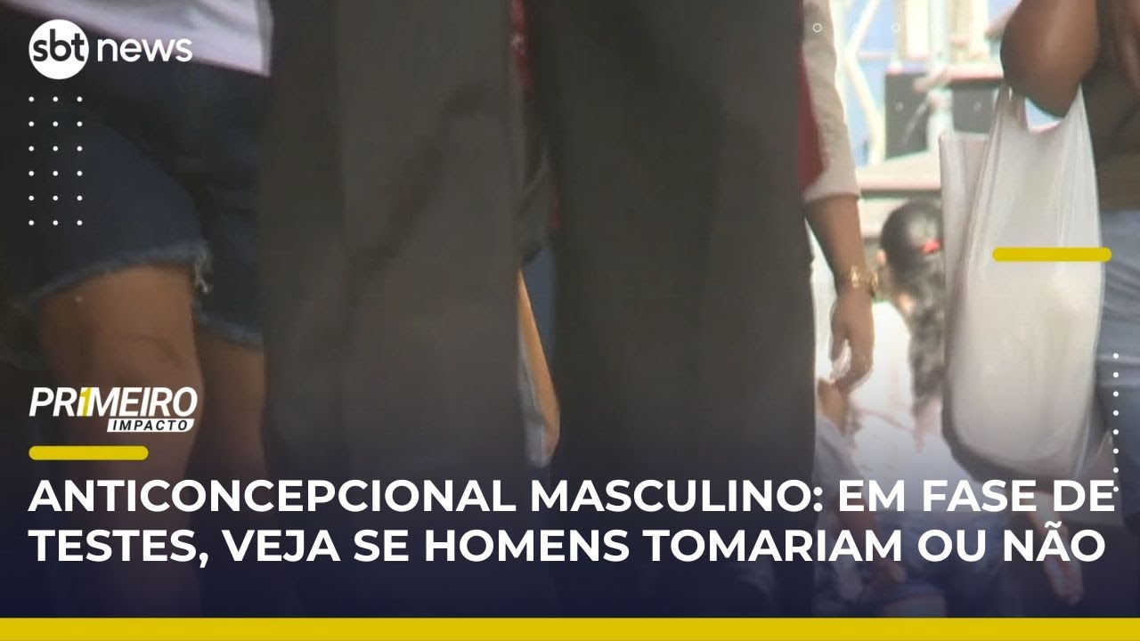 Anticoncepcional masculino: em fase de testes, veja se homens tomariam | Primeiro Impacto (25/04/25)