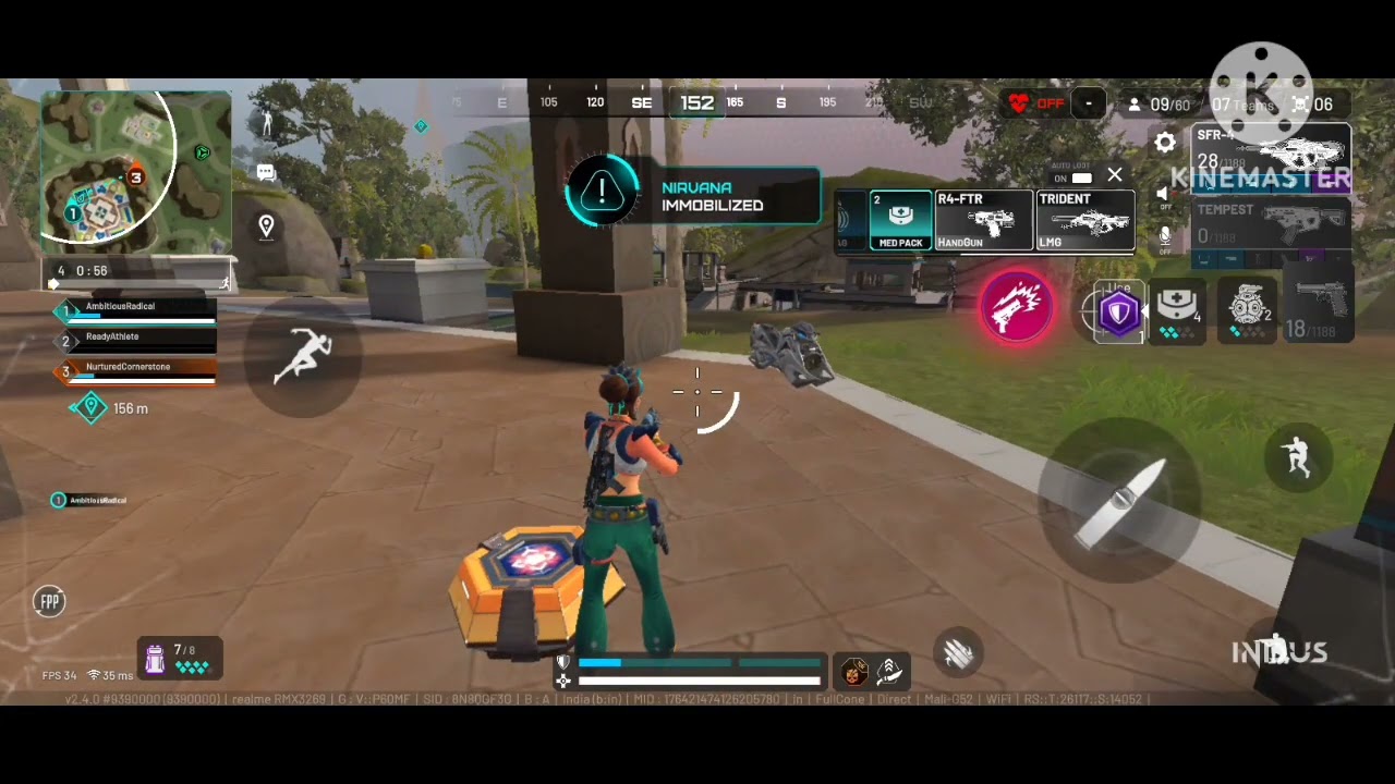 Part 2 10 kill battle royale gameplay squad gameplay very incredible and end moment very sad moment😭