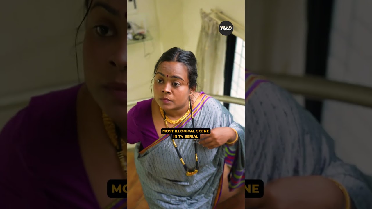 Most Illogical Scene in TV Serial 😅 | #shorts | Shorts Break