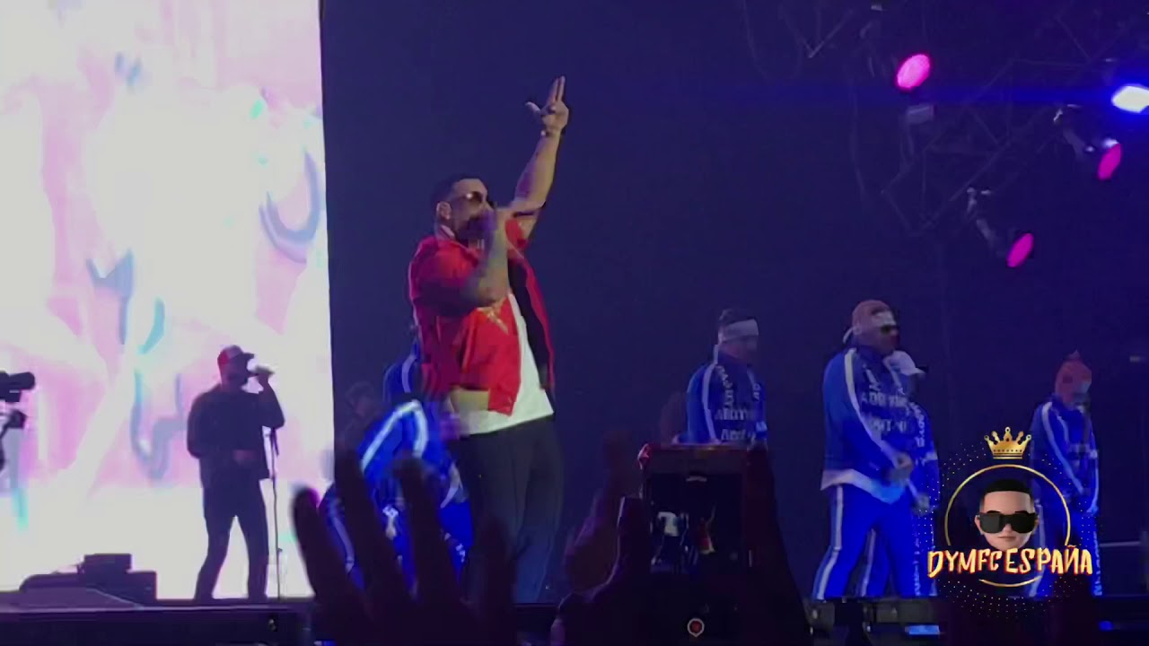 Dady Yankee concierto Madrid 2 de junio 2019 WiZink Center. #ConCalmaDeGira