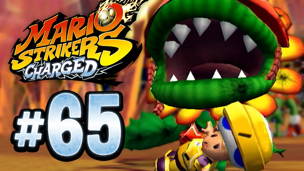 Пити впадает в панику! - Mario Strikers Charged #65 (2 игрока)