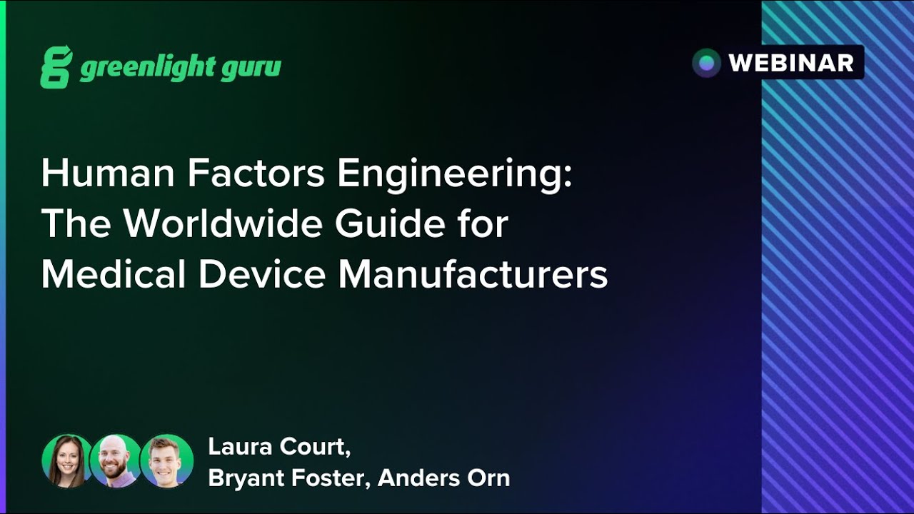 Human Factors Engineering: The Worldwide Guide for Medical Device Manufacturers