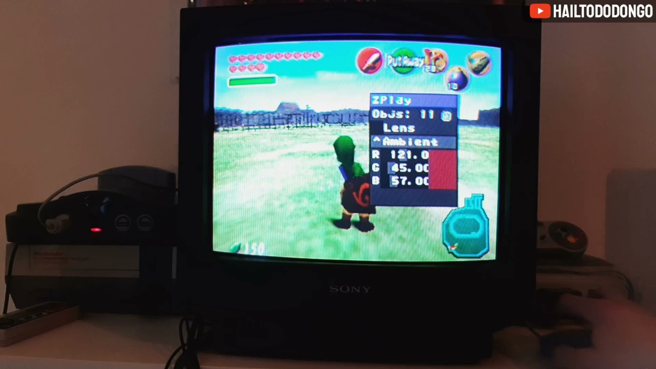 Debug UI & Aiming in OoT with a N64 Mouse