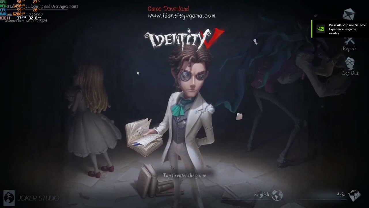 How to increase Identity V fps to 60 on PC.