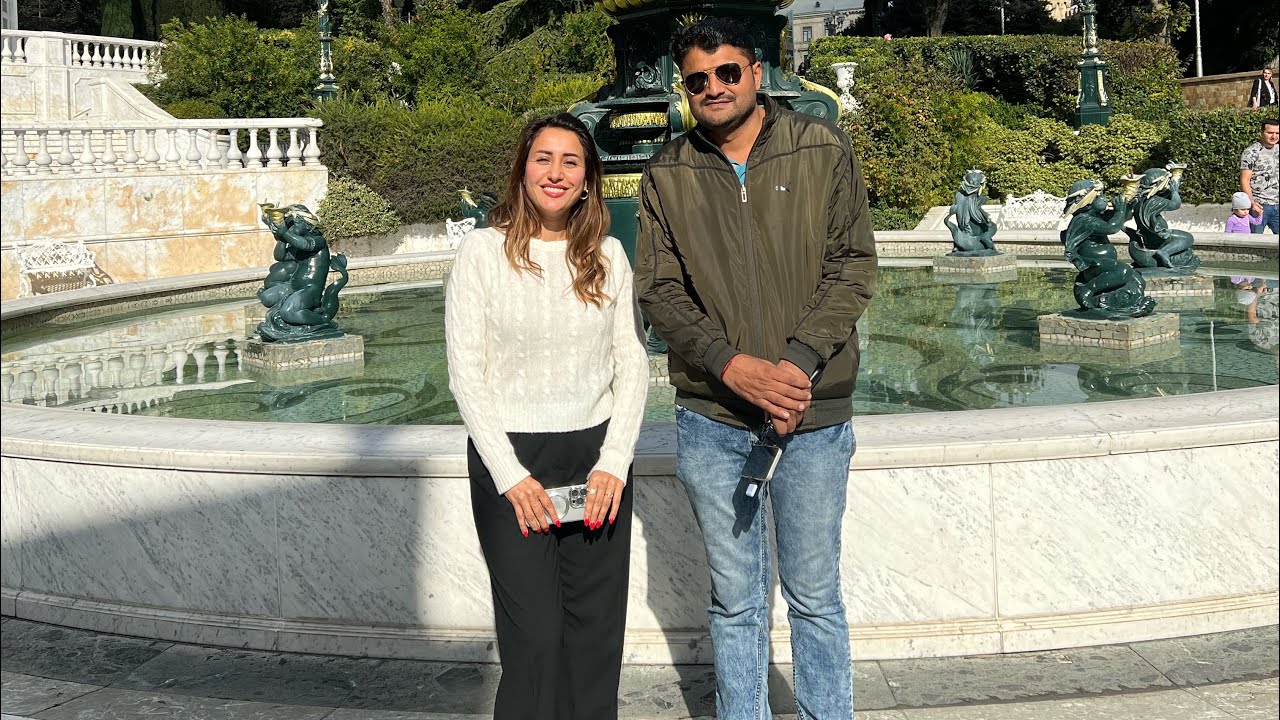Beautiful Baku city tour ||Girls Behaviour in Azerbaijan 🇦🇿