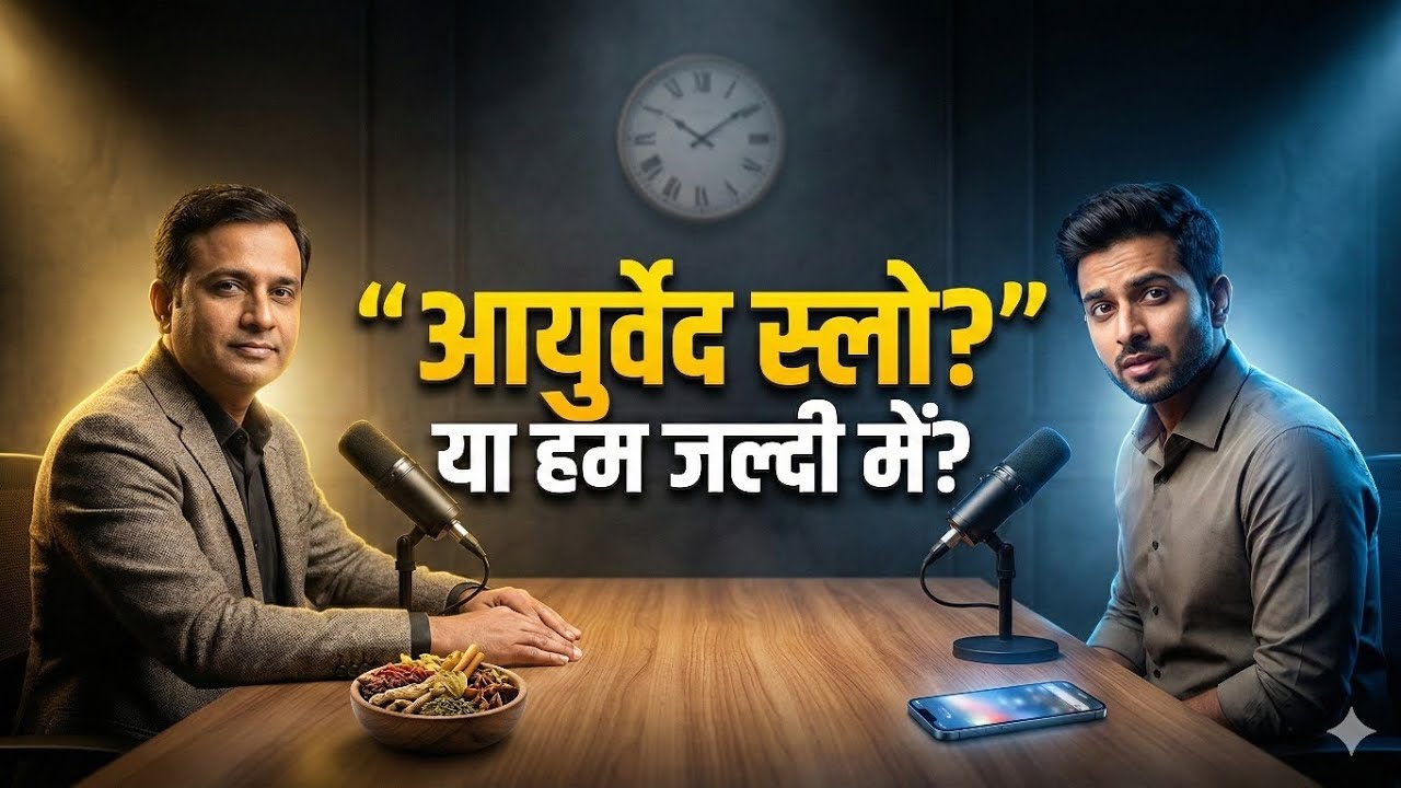 क्या आयुर्वेद सच में धीमा है? या हमें तुरंत रिज़ल्ट चाहिए?