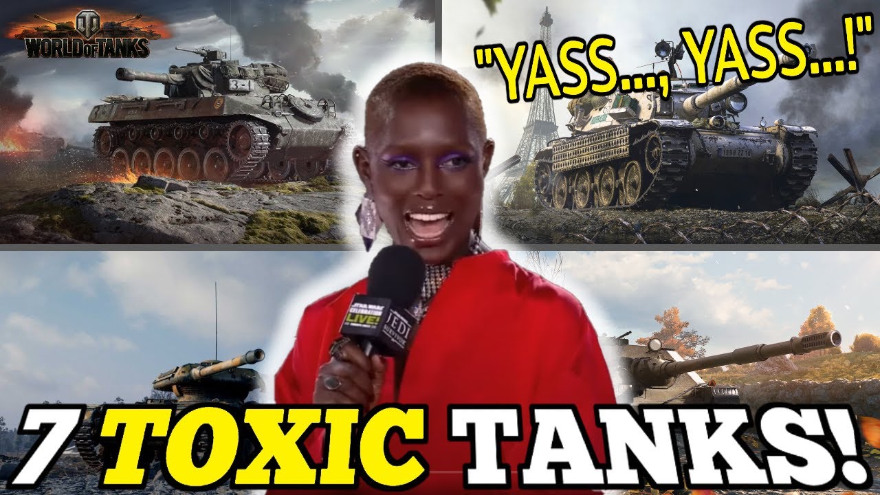 7 More TOXIC TANKS in World of Tanks Console