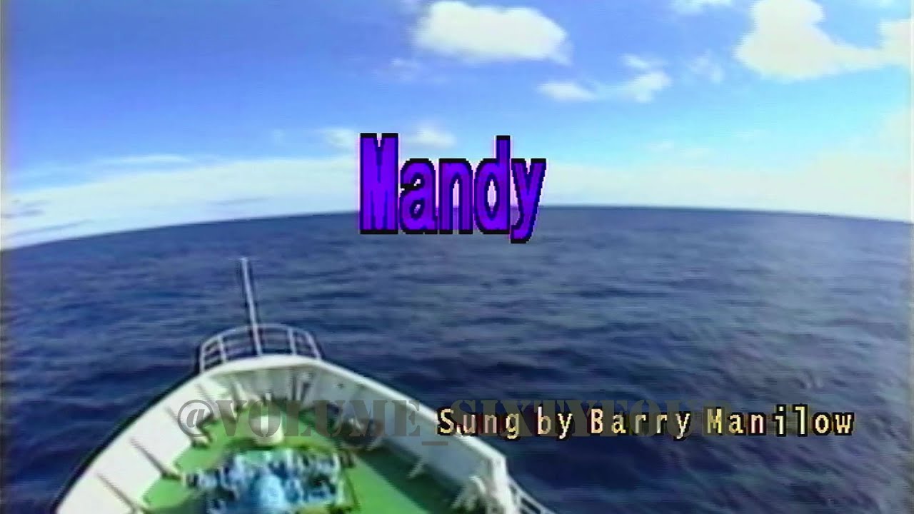 Barry Manilow - Mandy || Karaoke/Lyrics/Instrumental
