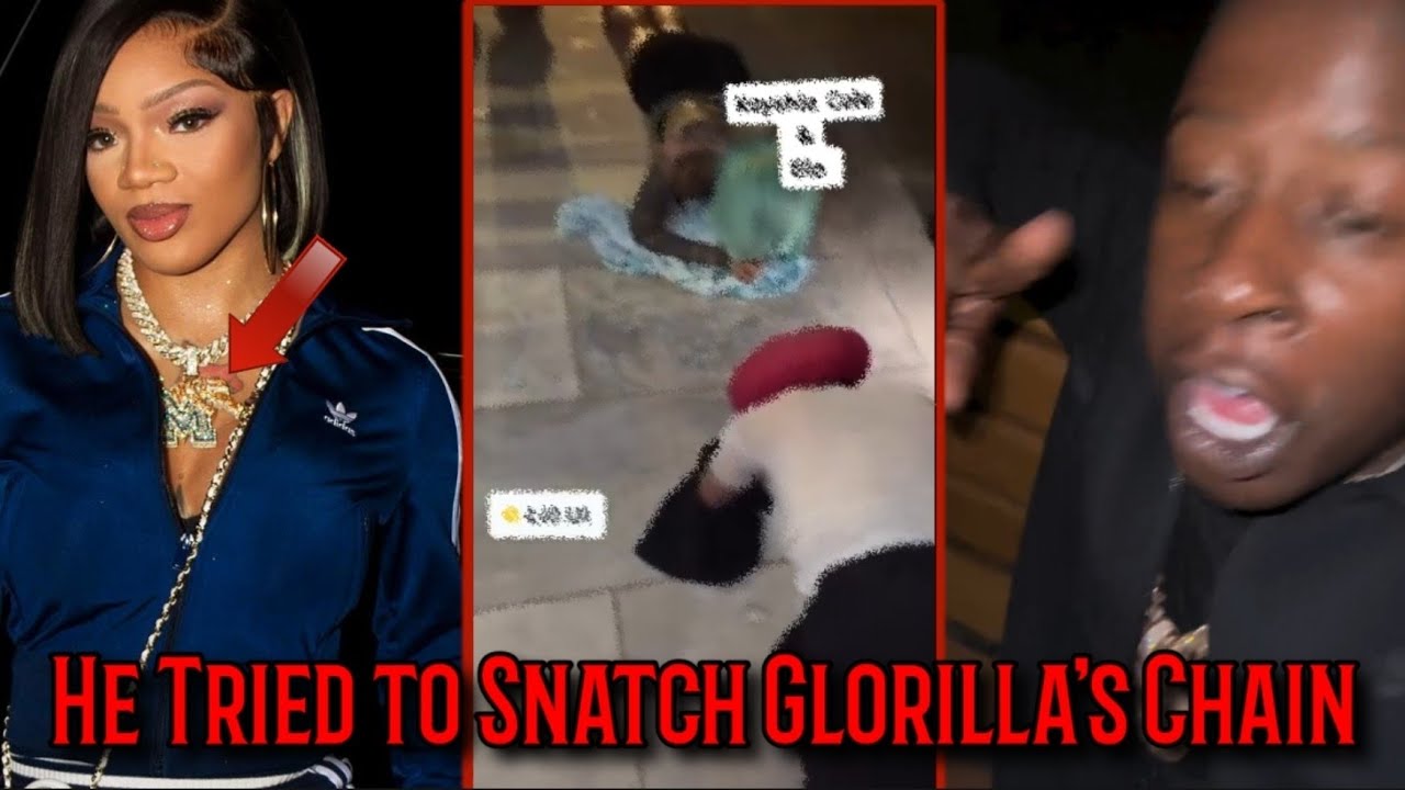Man Down After Tryna Snatch Glorilla Chain ..... Blac Youngsta Repping 50 Cent in Court