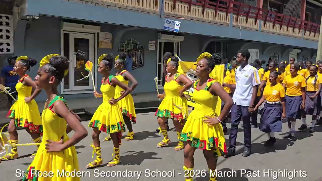 St.  Rose Modern Secondary School  - 2026 March Past Highlights