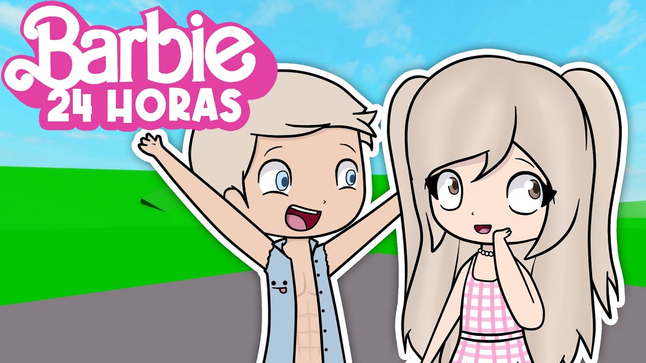 24 Horas Siendo BARBIE y KEN en Brookhaven Roblox