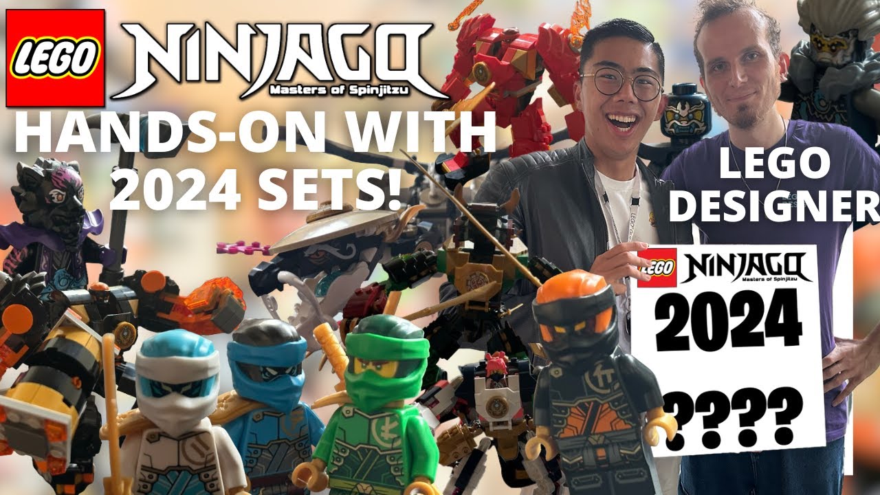 Hands On with the NEW LEGO Ninjago Sets for January/March! Designer Interview!