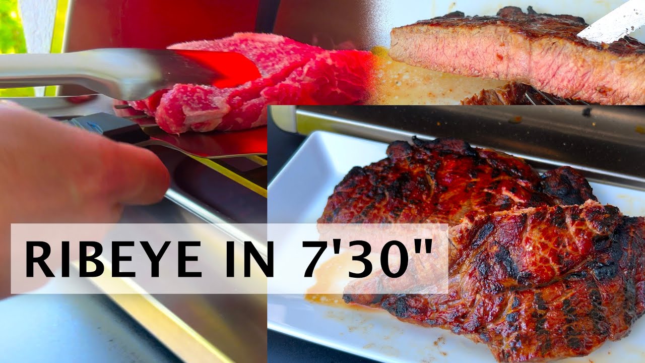 Otto Wilde Beefer - Perfect US Ribeye (well done) in less than 8 minutes 🥩🥩🔥⏲️