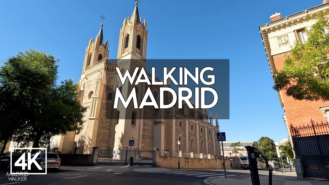 [4K] Madrid | Los Jerónimos neighborhood | POV 4K HDR