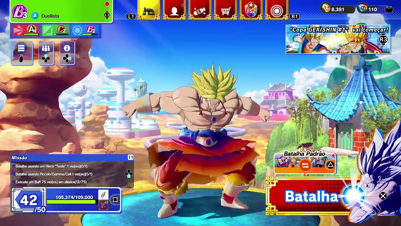 Win é só com os inscritos chama🔥 DRAGON BALL GEKISHIN SQUADRA
