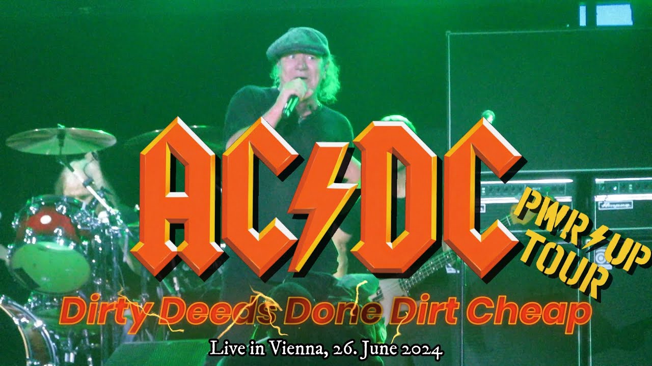 AC/DC - Dirty Deeds Done Dirt Cheap (live @ Vienna 2024)