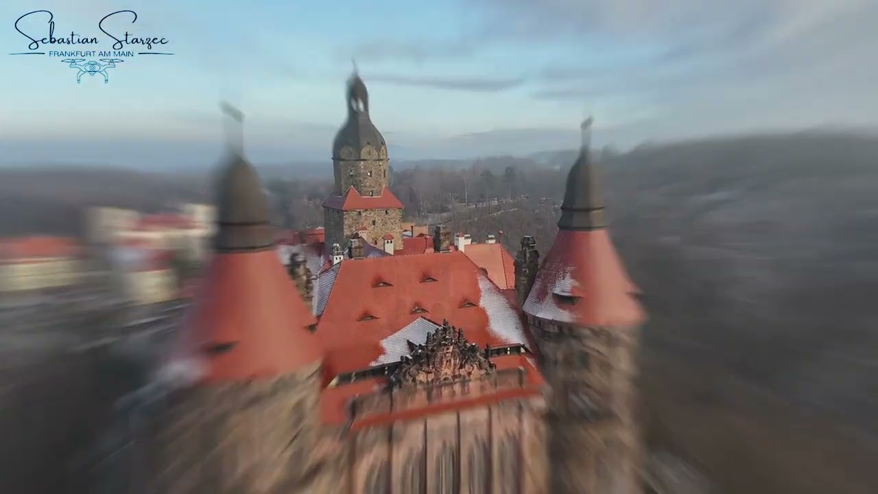 Wałbrzych z G&oacute;ry 2025 Dron