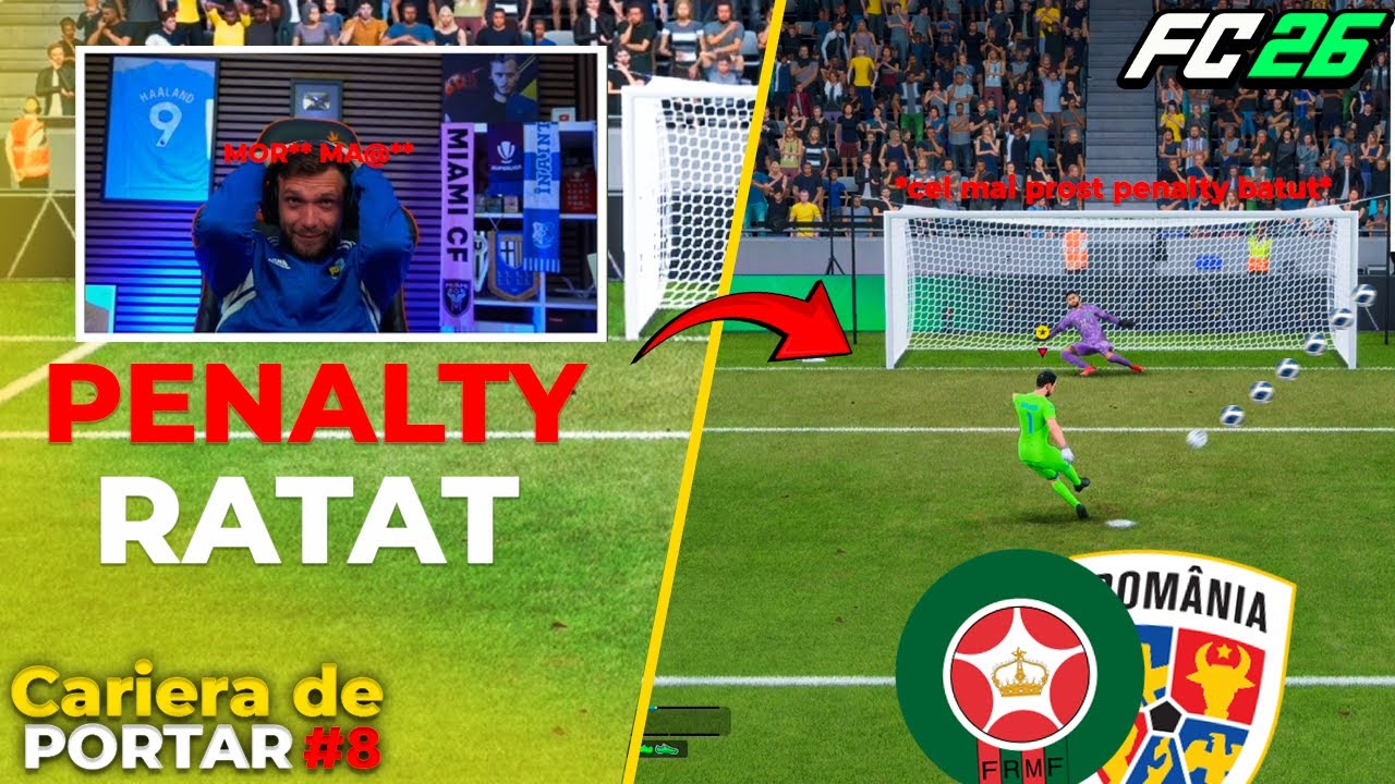 NU SE POATE! AM RATAT PENALTY PENTRU ROMANIA - FC26 #8