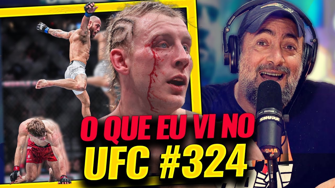 DEU A LÓGICA & JEAN PRONTO PRO CINTURÃO? | O QUE EU VI NO #ufc324