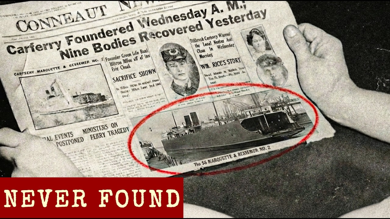5 Ships that Mysteriously Vanished on the Great Lakes | Fall Asleep To | Wreck Atlas