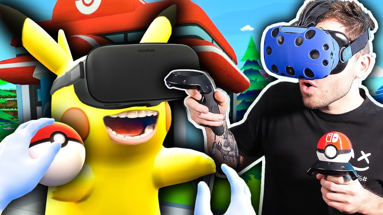 SYMULATOR TRENERA POKEMON na VR! *wirtualna rzeczywistość*