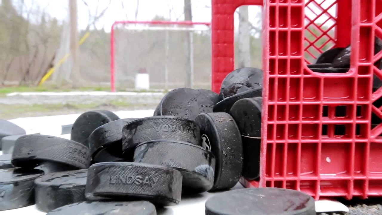 Shoot Pucks and Train