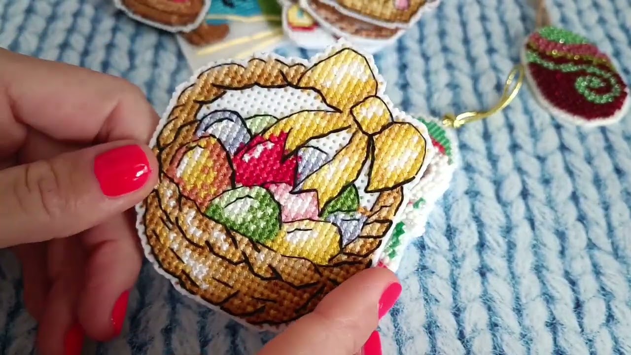 весь мой пластик, вышивка крестом