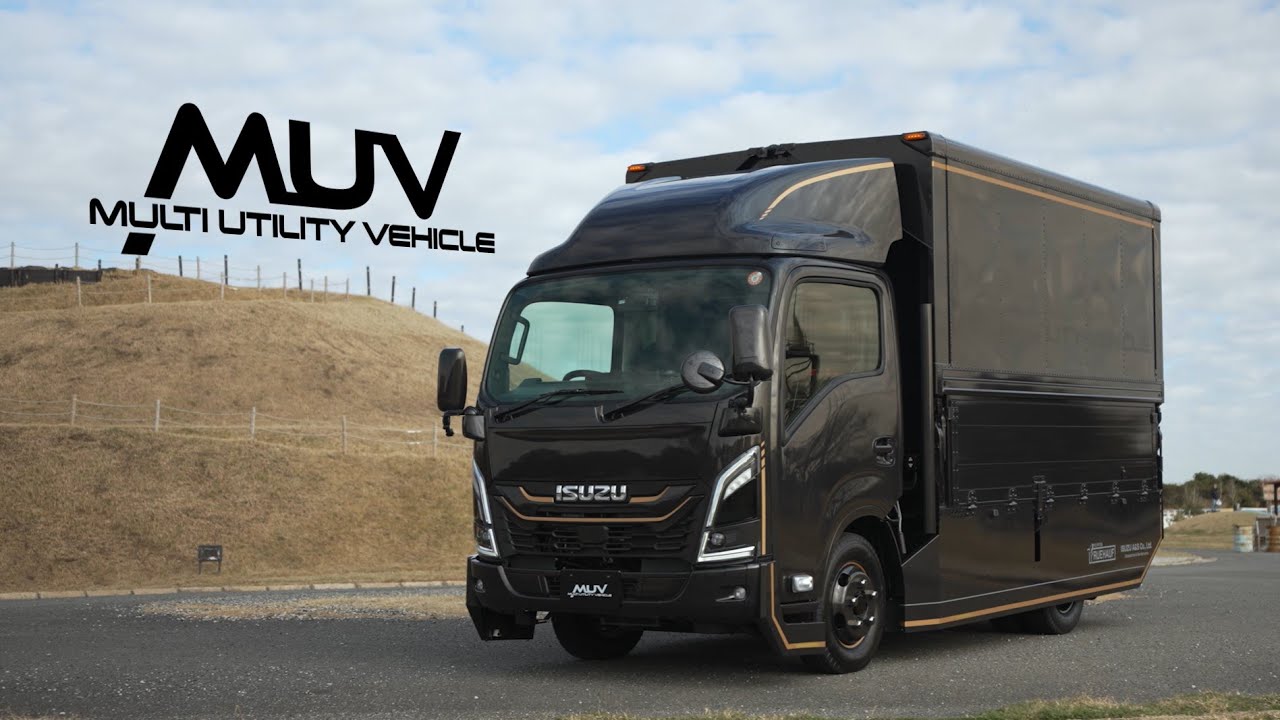 【TOKYO AUTO SALON 2026】いすゞA＆Sコンセプトカー × 男の隠れ家 ｜【MUV】ELF MULTI UTILITY VEHICLE