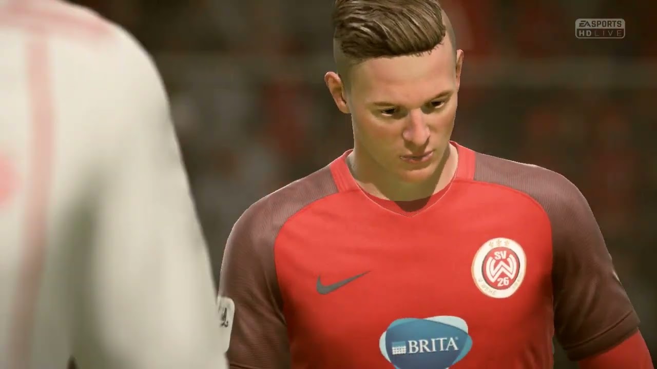 FIFA18. Карьера тренера. 1/4 Кубка Германии, 1е испытание грандами. Висбаден - Бавария