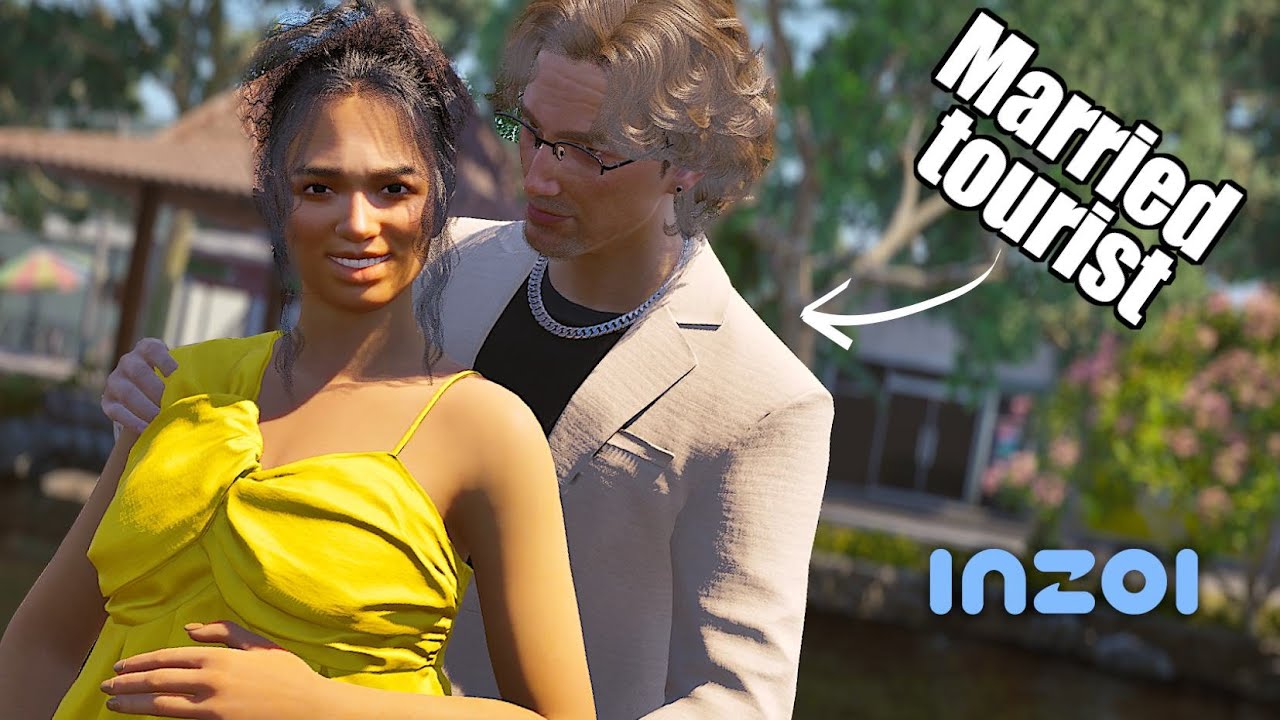 Pregnant from a MARRIED TOURIST?! | Inzoi Rotational Gameplay (Cahaya)