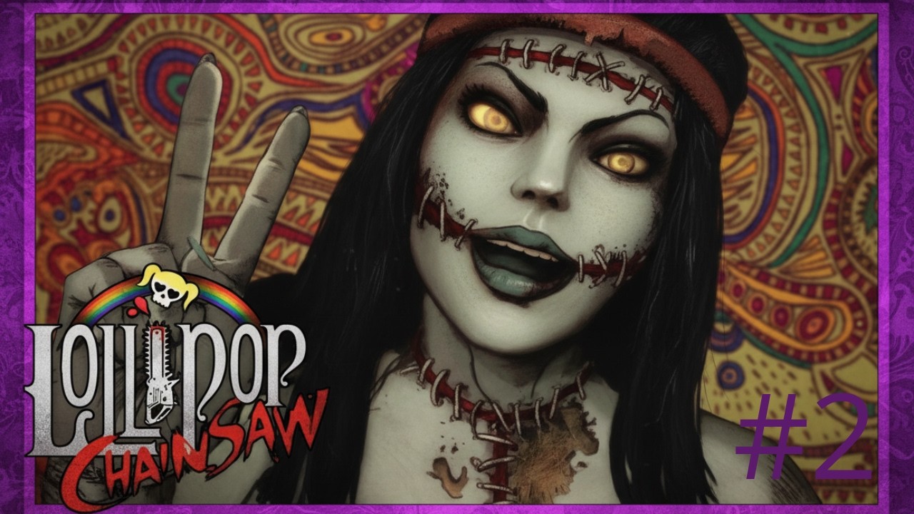 LOLLIPOP CHAINSAW- BOSS -PSYCHEDELIC ZOMBIE MARISKA-[ PC - PLAYTHROUGH ]