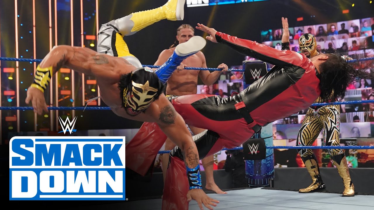 Matt Riddle, Lince Dorado & Gran Metalik vs. King Corbin, Nakamura & Cesaro: SmackDown, Oct. 2, 2020