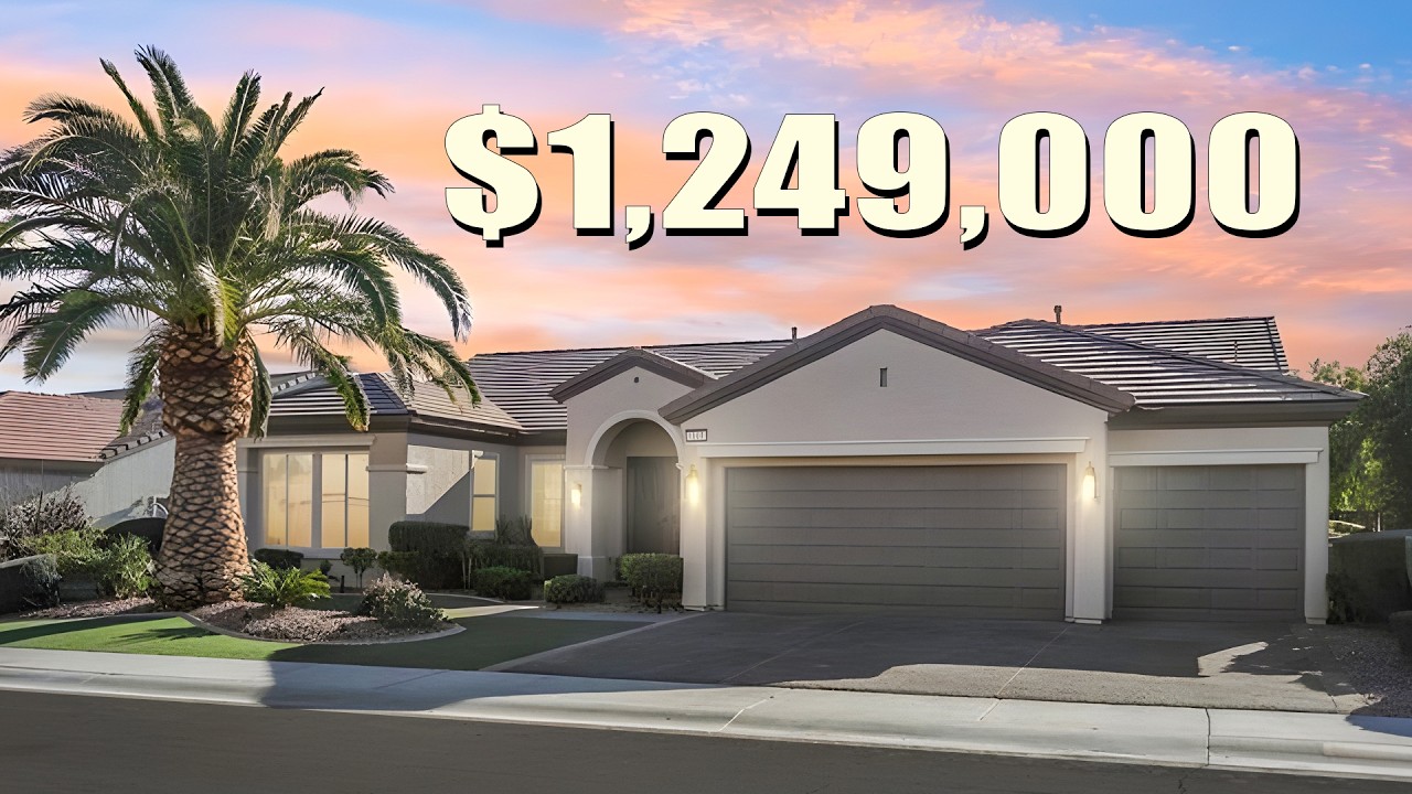 Inside This LAKEFRONT Single Story Home for Sale | PAID Off Solar | ULTIMATE Chef's Kitchen