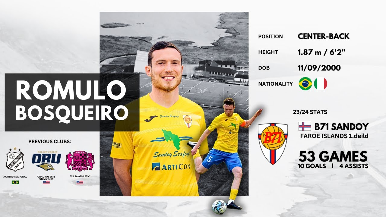 Romulo Bosqueiro / CB / 2023-2024 / Faroe Islands 1.deild